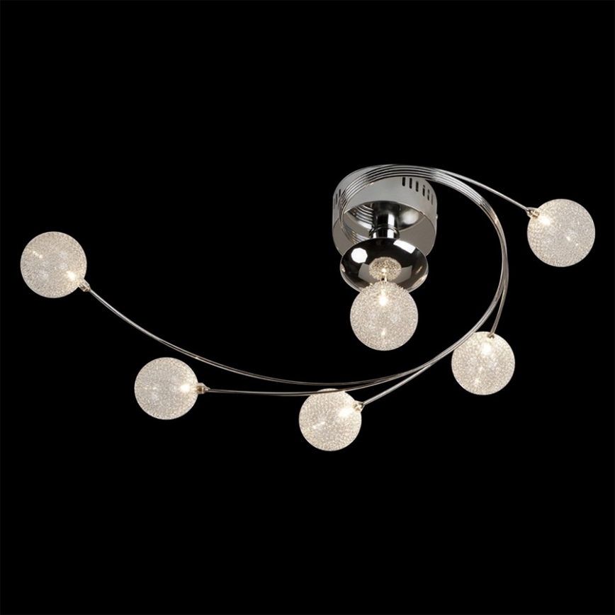 LUXERA 46010 - CASCADA csillár 6xG4/20W