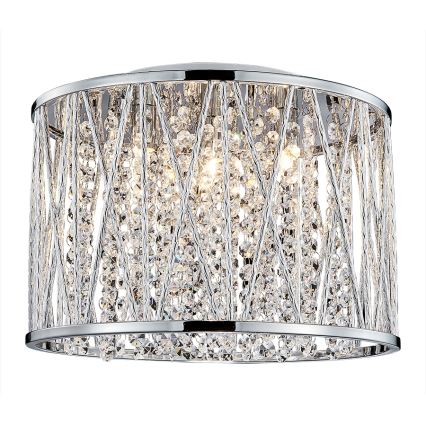 Luxera 46062 - Kristály mennyezeti lámpa STIXX 6xG9/33W/230V