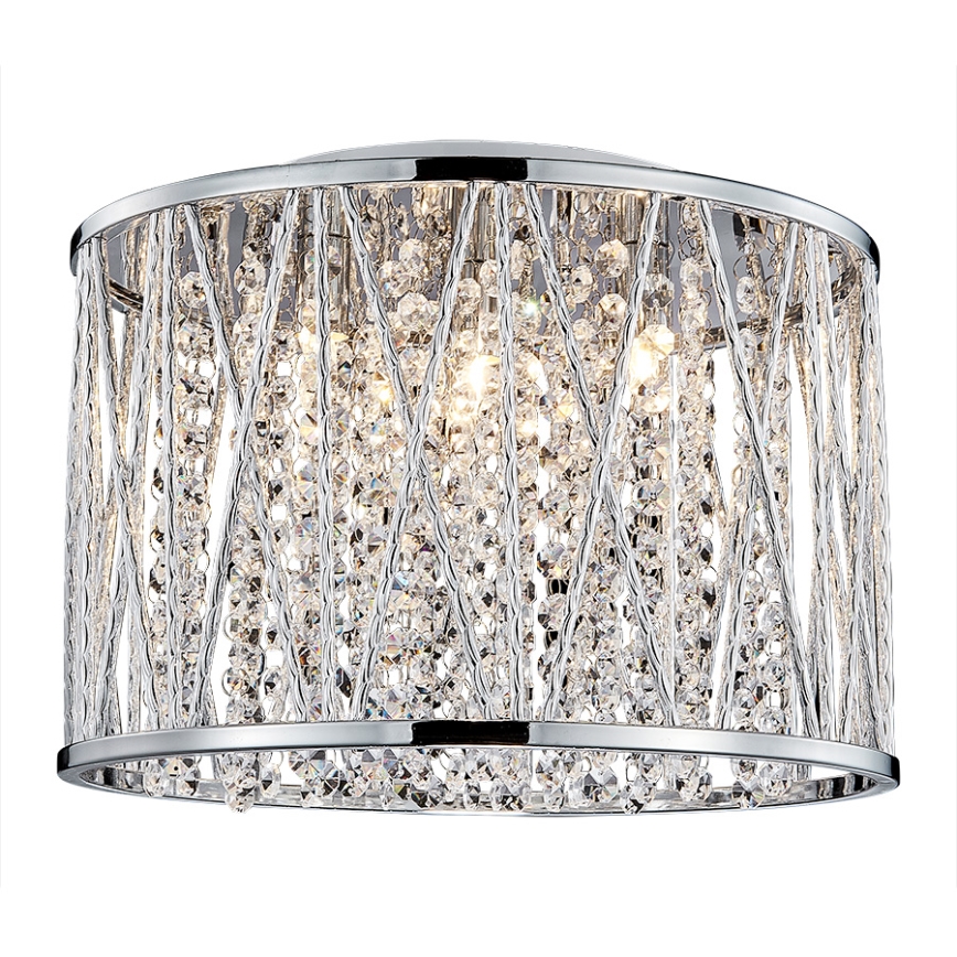 Luxera 46062 - Kristály mennyezeti lámpa STIXX 6xG9/33W/230V