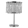 Luxera 46064 - Kristály asztali lámpa STIXX 3xG9/33W/230V