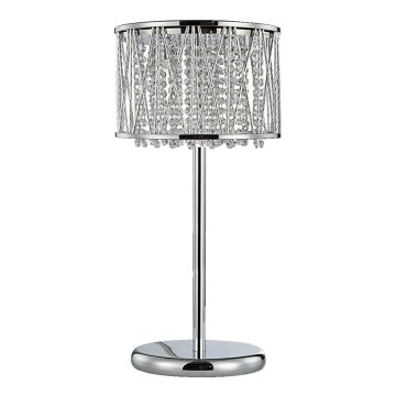 Luxera 46117 - Kristály asztali lámpa STIXX 3xG9/33W/230V