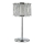 Luxera 46117 - Kristály asztali lámpa STIXX 3xG9/33W/230V
