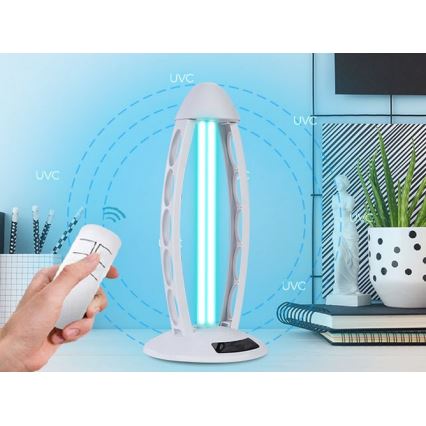 Luxera 70416 - Fertőtlenítő germicid lámpa ózonnal UVC/38W/230V + távirányító
