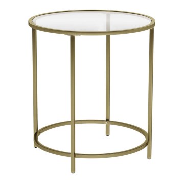 LYRA aranyszínű kisasztal