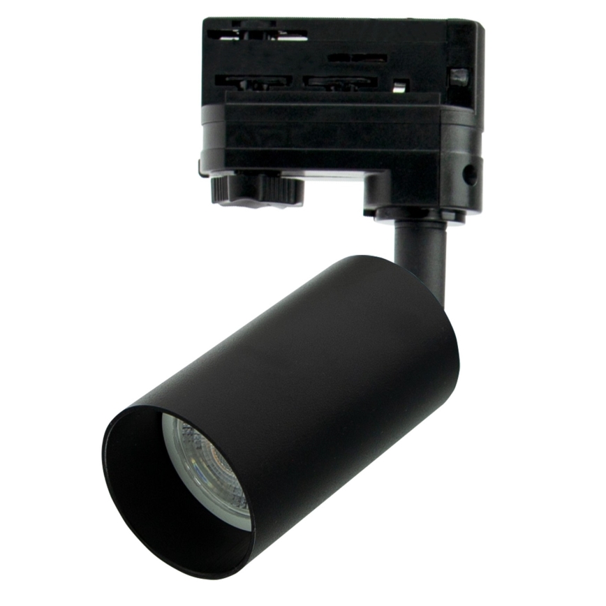 MADARA OPTIMO 1xGU10/35W/230V fekete sínrendszerbe illeszthető spotlámpa