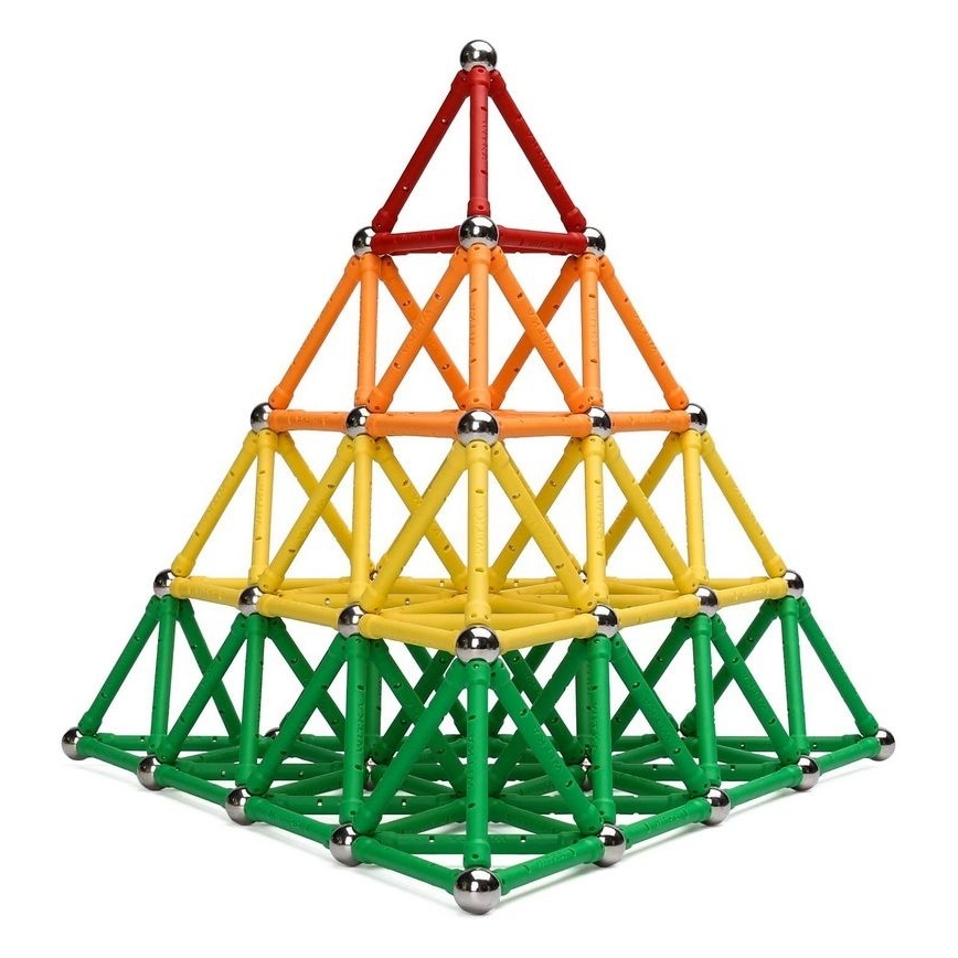 Mágneses építőkészlet, 120 darab