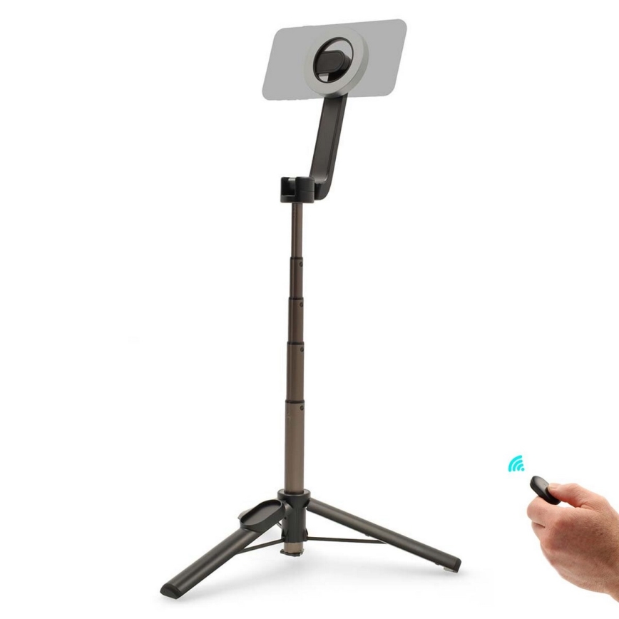 Mágneses összecsukható 2 az 1-ben szelfibot állvánnyal + távirányítóval