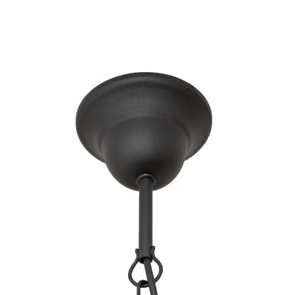 MALBO láncos csillár 8xE14/10W/230V fekete