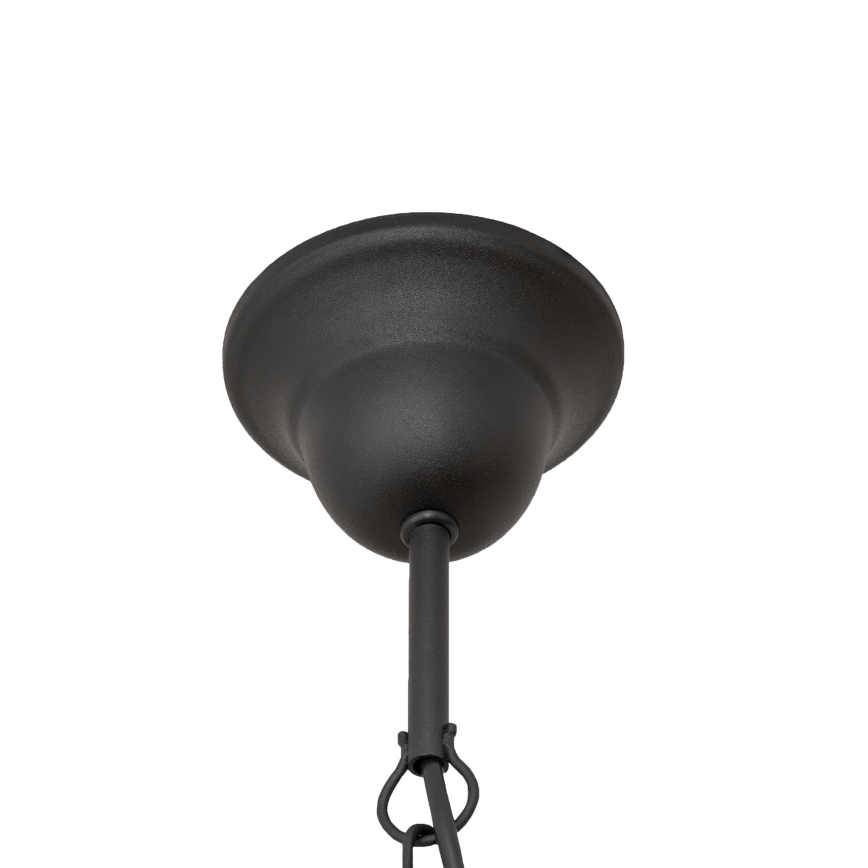 MALBO láncos csillár 8xE14/10W/230V fekete