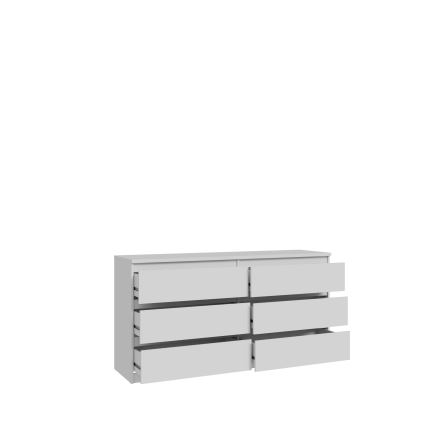 MAO fehér fiókos komód