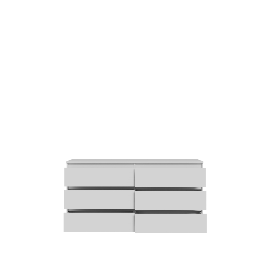 MAO fehér fiókos komód