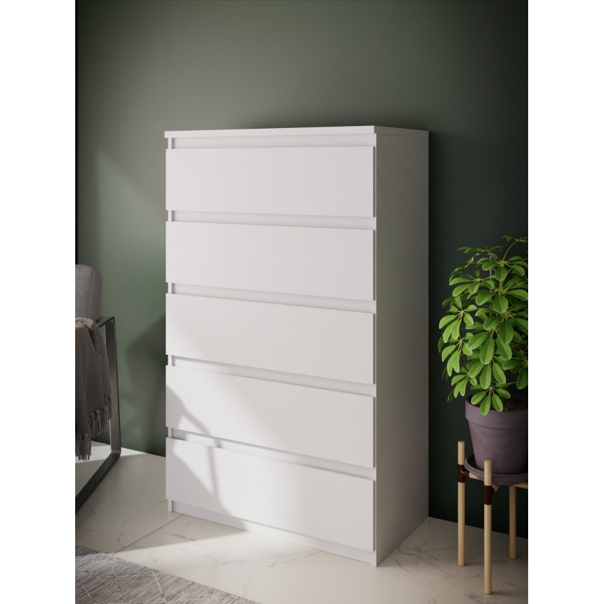 MAO fehér fiókos komód