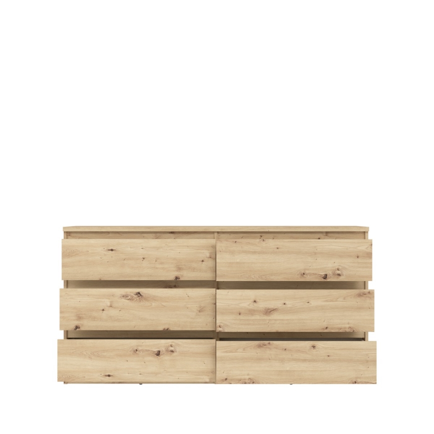 MAO fiókos komód, artisan tölgy