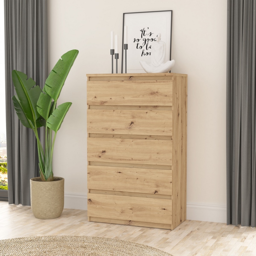 MAO fiókos komód, artisan tölgy
