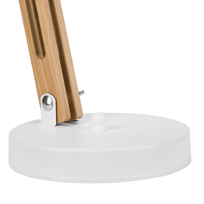 Asztali lámpa MARCELLO 1xE27/60W/230V bükk