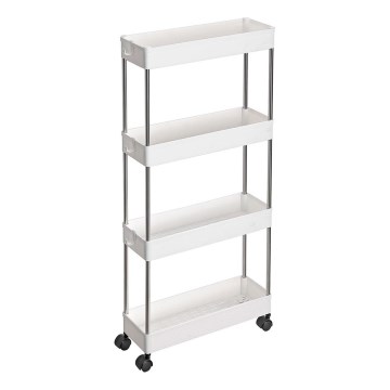 MARGE görgős tárolókocsi, fehér