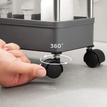 MARGE gurulós tárolókocsi, szürke