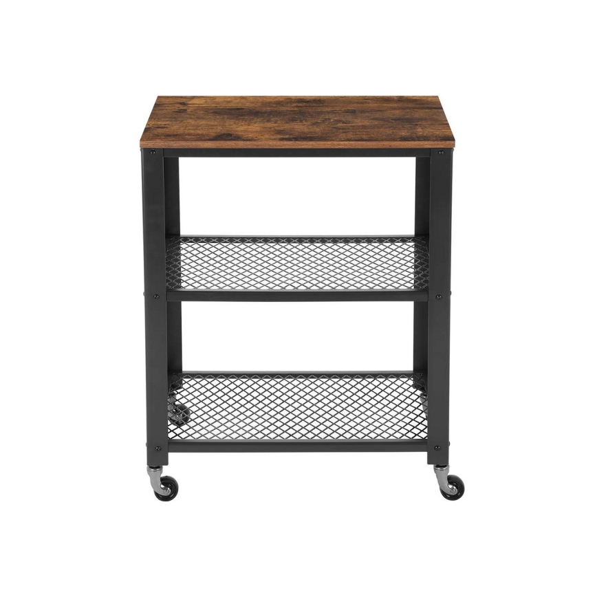 MARGE tálalóasztal barna/fekete