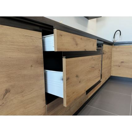 MARINA 180 cm-es konyhabútor, Craft tölgy