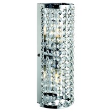 Markslöjd 105309 - Fürdőszobai fali lámpa LYSEKIL 2xG9/28W/230V IP44 króm