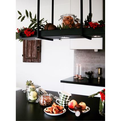 Mardblöjd 105780 - LED Dimmelhető csillár láncon TRAY 3xLED/3W/230V fekete