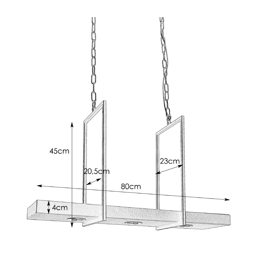 Markslöjd 105780 - LED Dimmelhető csillár TRAY 3xLED/3W/230V fekete