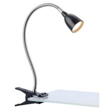 Markslöjd 106092 - LED Asztali lámpa klipsszel TULIP LED/3W/230V fekete