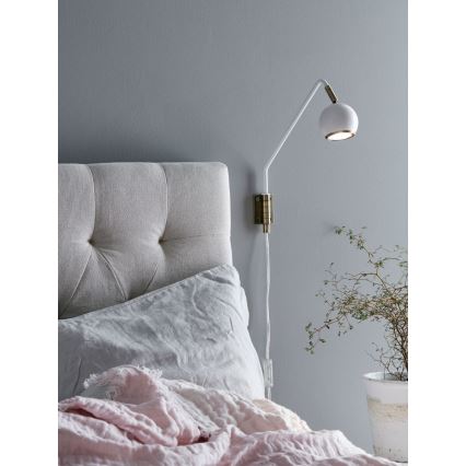 Mardblöjd 106872 - Fali lámpa COCO 1xGU10/35W/230V fehér