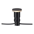 Markslöjd 106935 - LED kültéri süllyesztett lámpatest GARDEN24 LED/3W/24V IP44 fekete