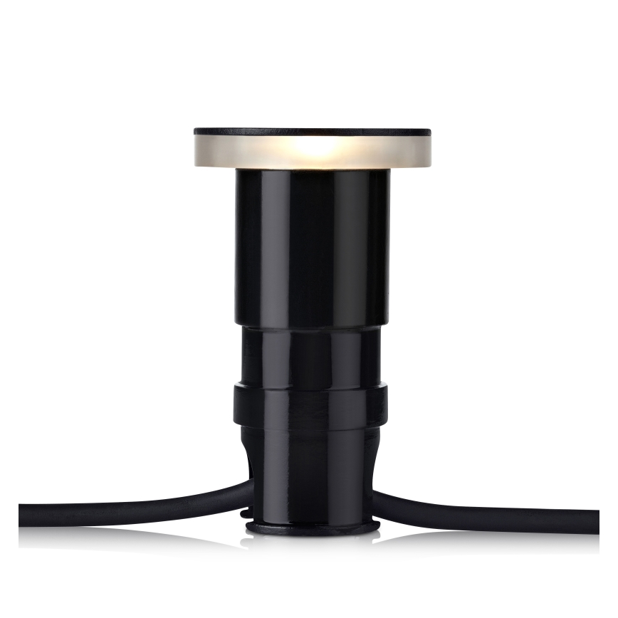 Markslöjd 106935 - LED kültéri süllyesztett lámpatest GARDEN24 LED/3W/24V IP44 fekete