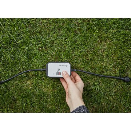 Markslöjd 106936 - Alkonykapcsoló időzítővel GARDEN24 24V IP44