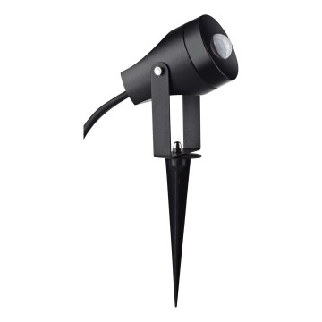 Markslöjd 106940 - Kültéri PIR mozgás- és alkonyatérzékelő GARDEN24 IP44 fekete