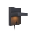 Markslöjd 107065 - LED Dimmelhető fali lámpa CUBIC 1xLED/5W/230V fekete