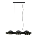 Markslöjd 107138 - Csillár zsinóron FLAMINGO 6xE14/40W/230V fekete