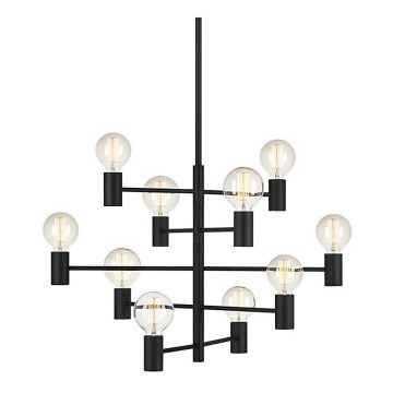 Markslöjd 107187 - Csillár rúdon PARIS 10xE27/60W/230V