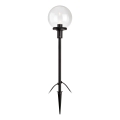Markslöjd 107283 - LED kültéri lámpa GARDEN24 LED/3W/24V 60 cm IP44 fekete/átlátszó