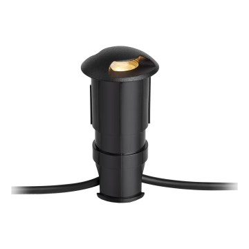 Markslöjd 107289 - LED kültéri süllyesztett lámpatest GARDEN24 LED/0,8W/24V IP44 fekete