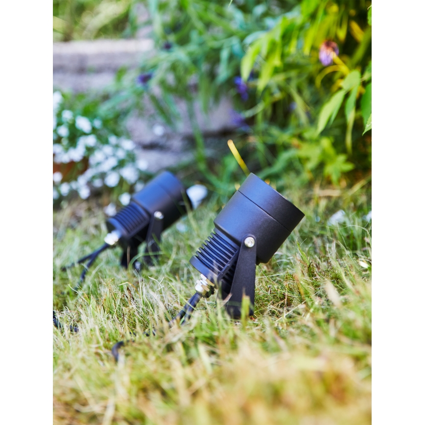 Markslöjd 107291 - LED kültéri lámpa GARDEN24 LED/15W/24V IP44 fekete