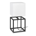 Markslöjd 107306 - Asztali lámpa CUBE 1xE27/60W/230V