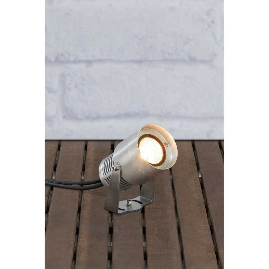 Markslöjd 107713 - GARDEN24 LED kültéri lámpa LED/3W/24V IP44 matt króm
