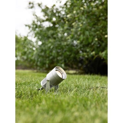 Markslöjd 107714 - LED kültéri lámpa GARDEN24 LED/6W/24V IP44 matt króm