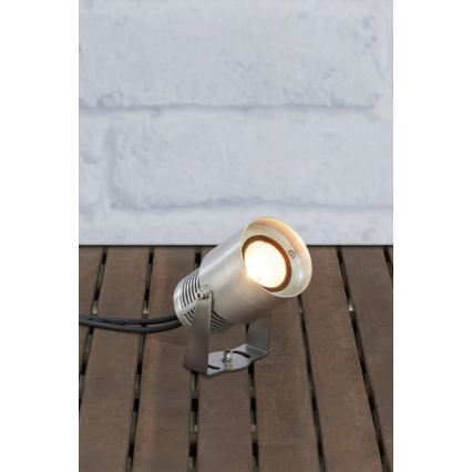 Markslöjd 107714 - LED kültéri lámpa GARDEN24 LED/6W/24V IP44 matt króm