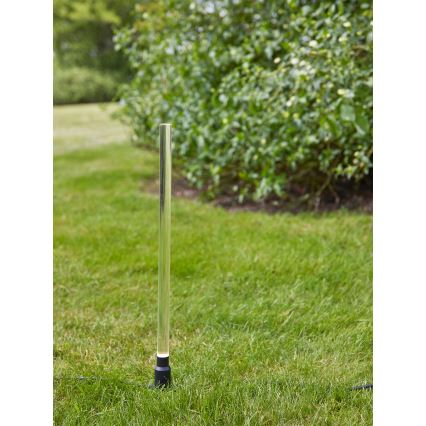 Markslöjd 107719 - LED kültéri lámpa GARDEN24 LED/3W/24V 66 cm IP44 fekete/átlátszó
