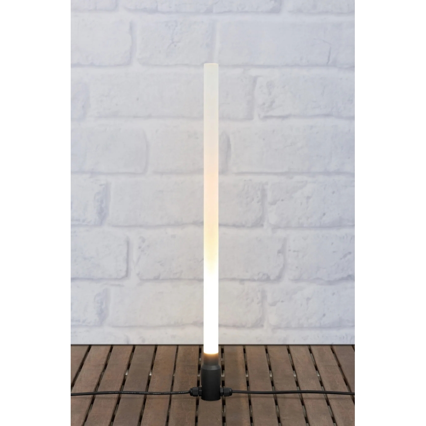 Markslöjd 107719 - LED kültéri lámpa GARDEN24 LED/3W/24V 66 cm IP44 fekete/átlátszó