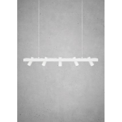 Markslöjd 107783 - Csillár zsinóron TORINO 5xGU10/7W/230V