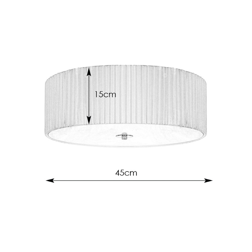 Markslöjd 107862 - Mennyezeti lámpa JACKIE 3xE14/40W/230V