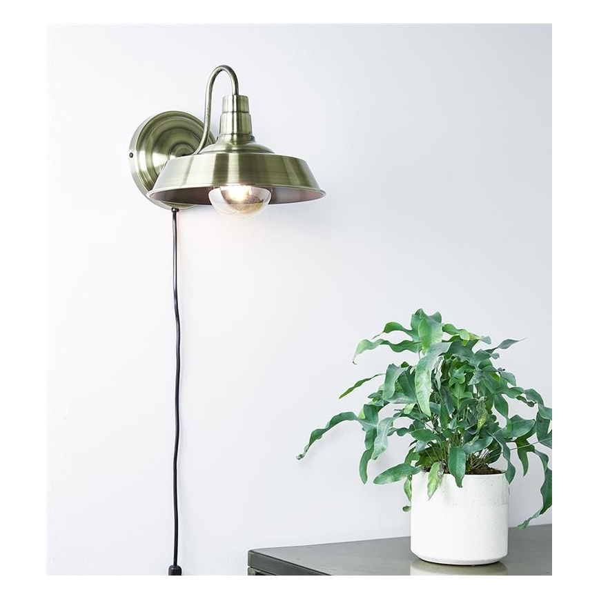 Markslöjd 107908 - Fali lámpa GRIMSBY 1xE27/60W/230V