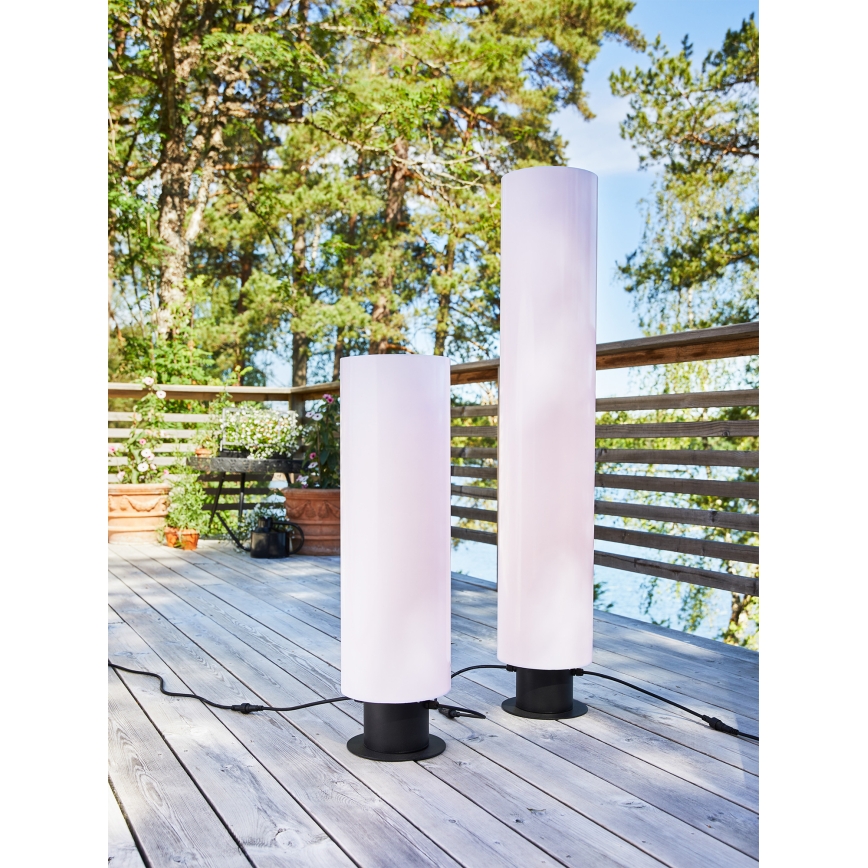 Markslöjd 107985 - LED kültéri lámpa GARDEN24 LED/12W/24V 70 cm IP44 fekete