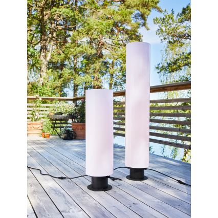 Markslöjd 107986 - LED kültéri lámpa GARDEN24 LED/20W/24V 110 cm IP44 fekete