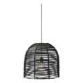 Markslöjd 107990 - LED kültéri függeszték GARDEN24 LED/2,86W/24V IP44 rattan/fekete